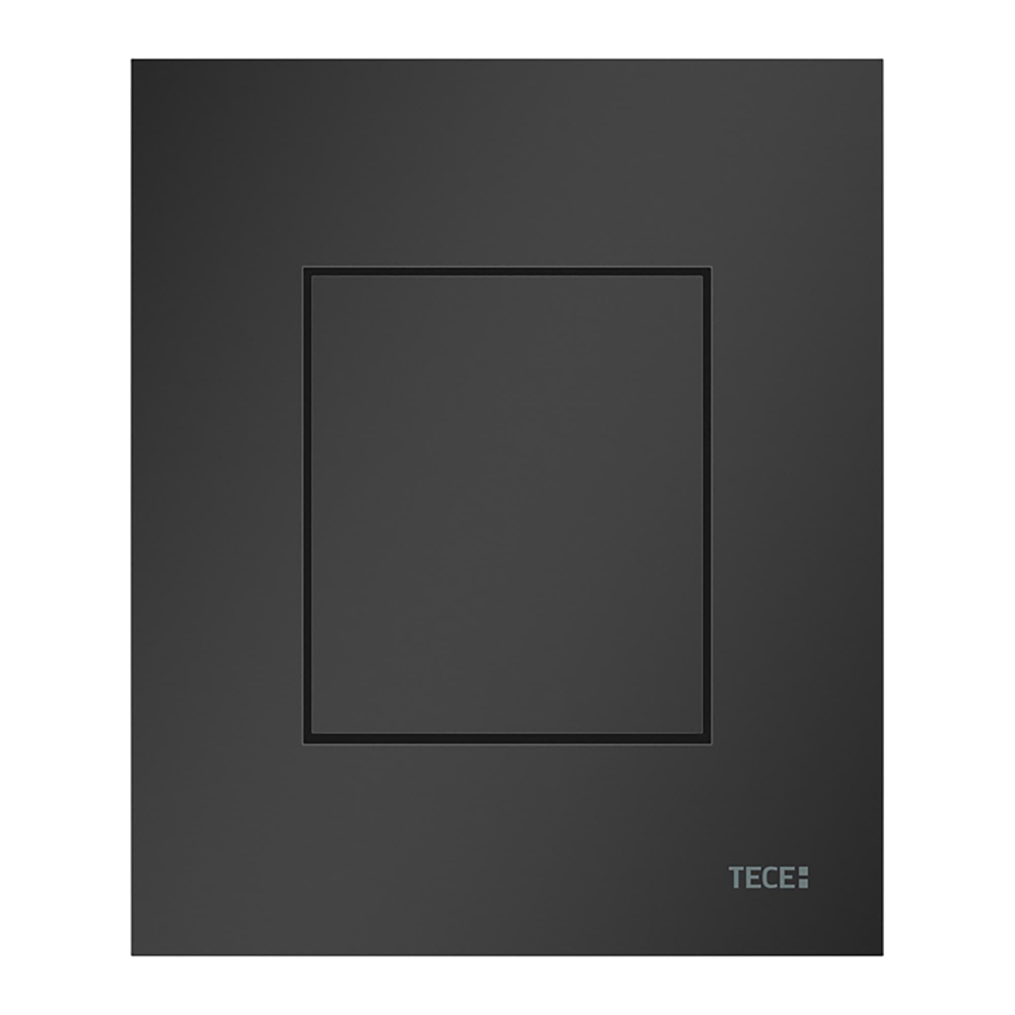 TECENOW - PLAQUE DE DÉCLENCHEMENT URINOIR - CARTOUCHE INCLUSE - NOIR MAT
