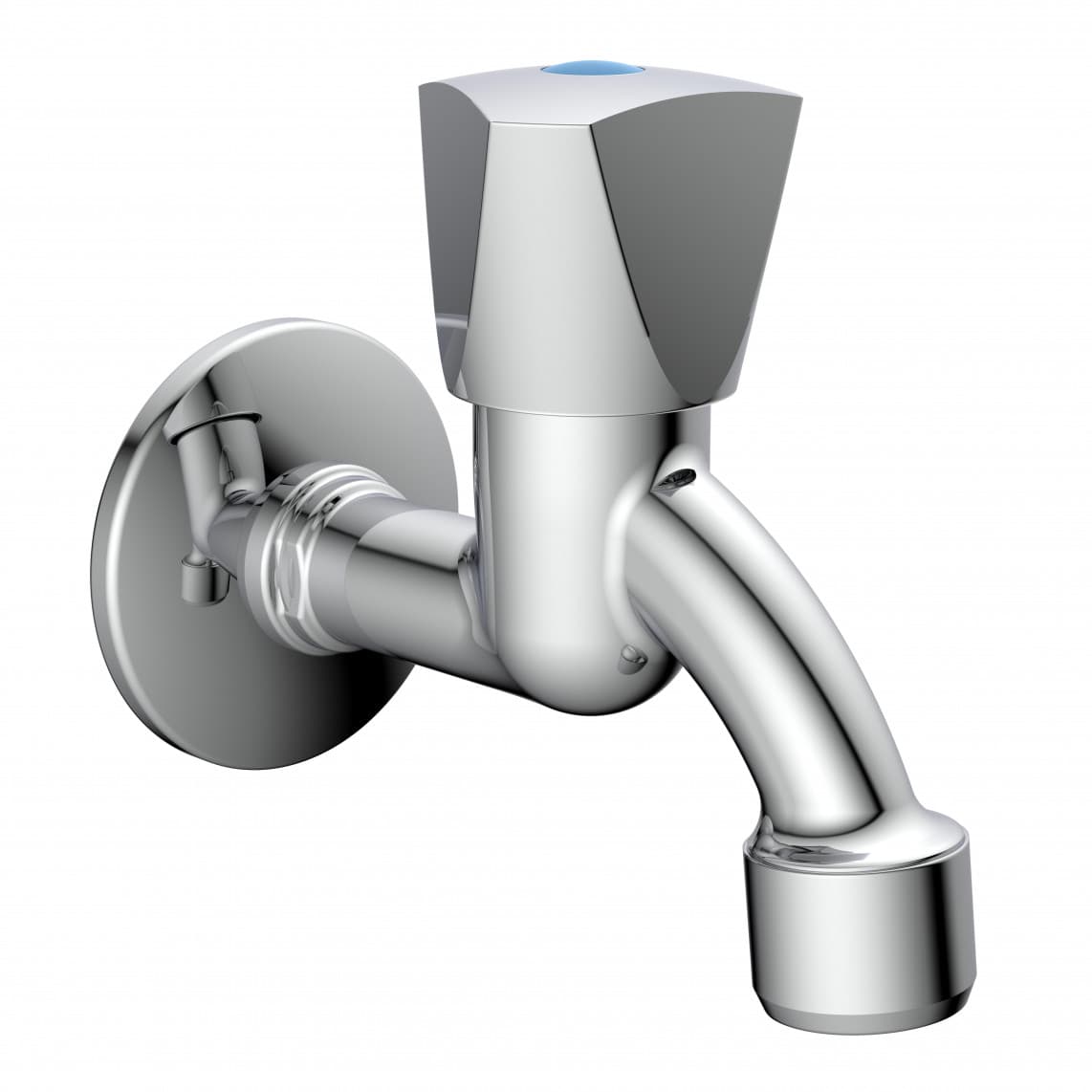 986031148 LT robinet de service poignée de capot, chromé, 1/2" M x M22