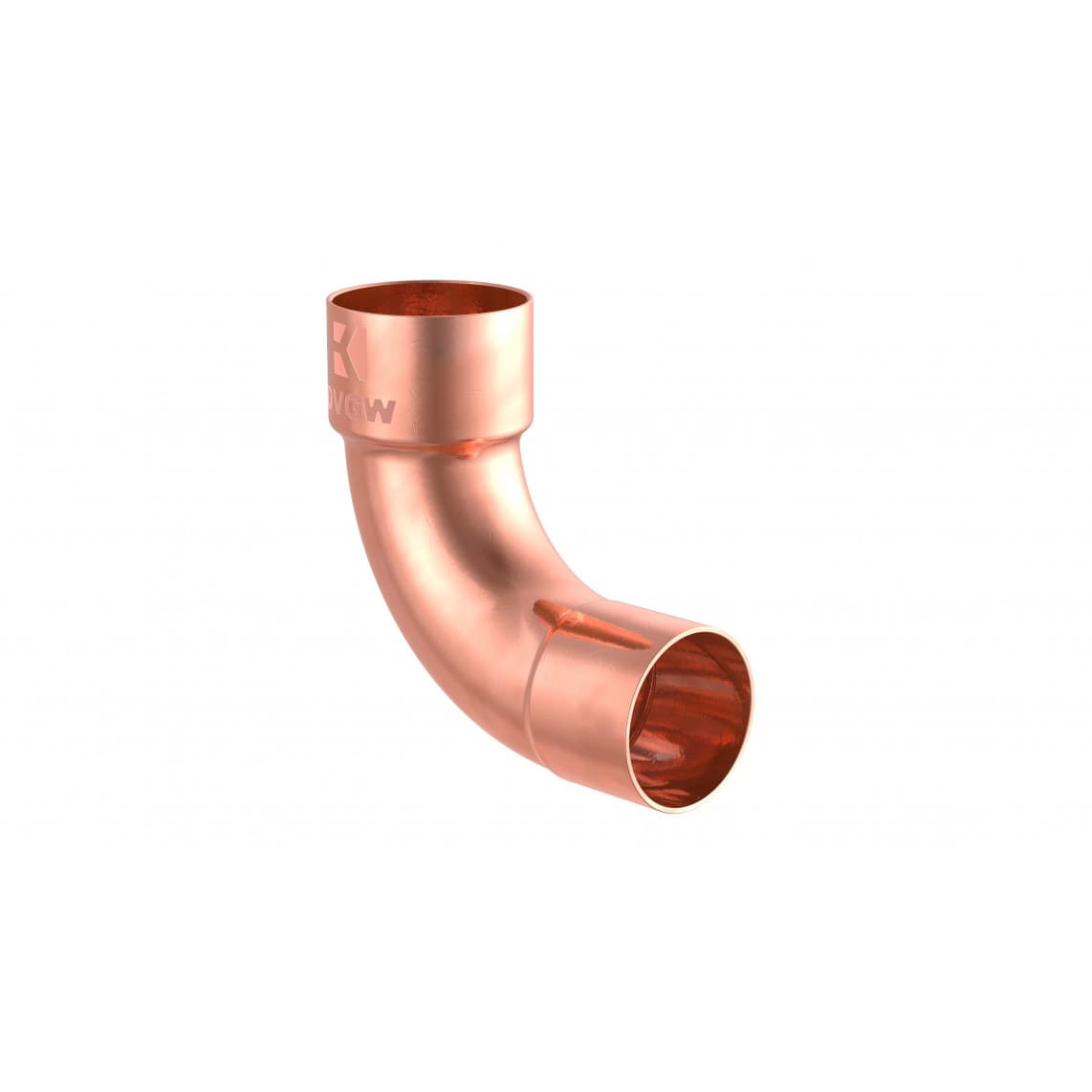 989026017 CU arc 90°, vierge, 28 mm, 1 manchon, (5001a)