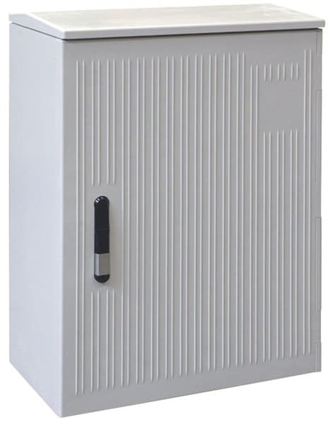 Armoire de trottoir Din 2 830 x 1115 x 330mm porte lisse