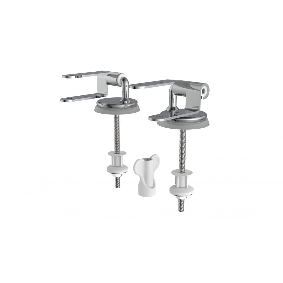 080000 fixation pour abattant WC en MDF
