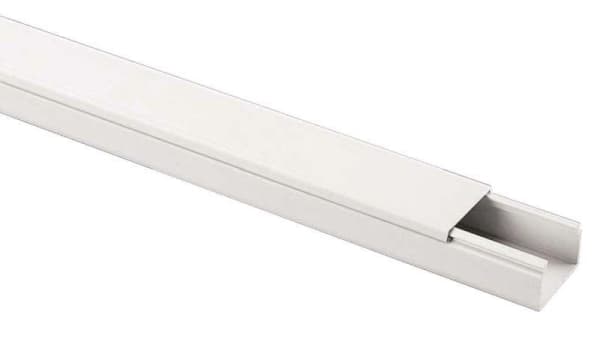 Goulotte Blanche base 20 x hauteur 20mm IP40 - 2m