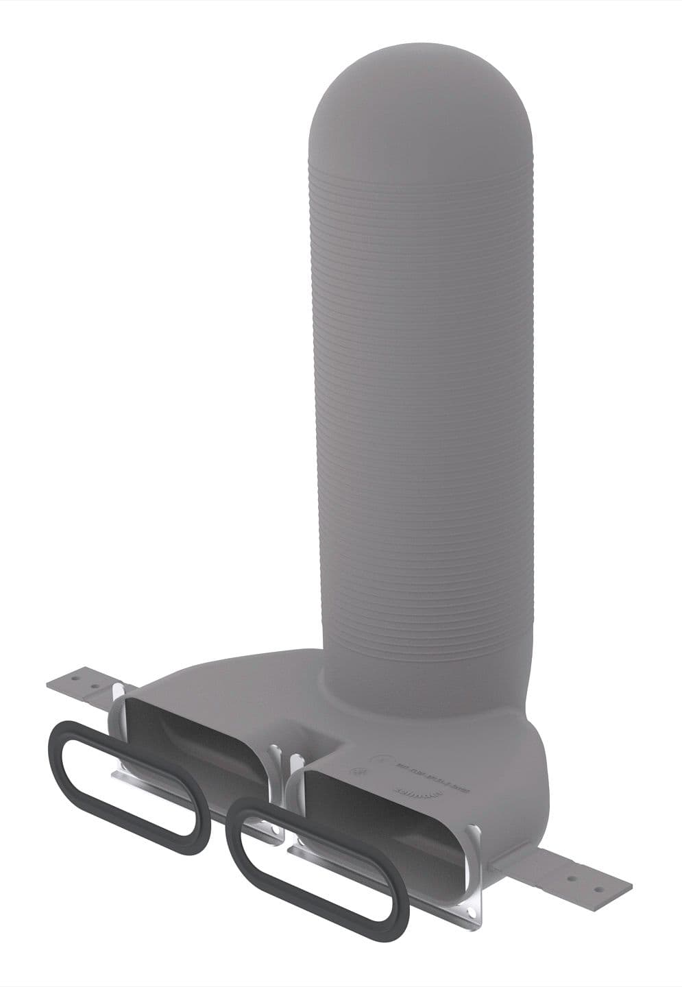 RACCORD BOUCHE POUR COMFOTUBE FLAT 51 DN 125 2XFLAT 90° ZEHNDER