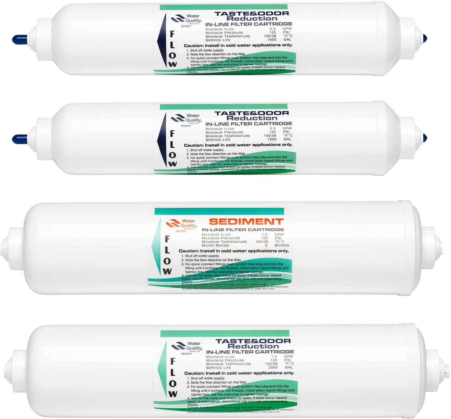 KIT CARTOCUHE ECHANCE (4PCS) POUR AQA SOURCE BWT