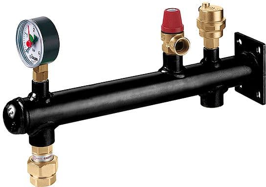 CALEFFI BOX 4*CONSOLE EN ACIER