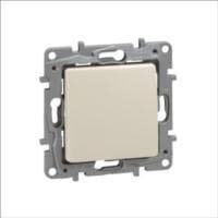 Niloé inverseur 10AX 250V Crème à vis