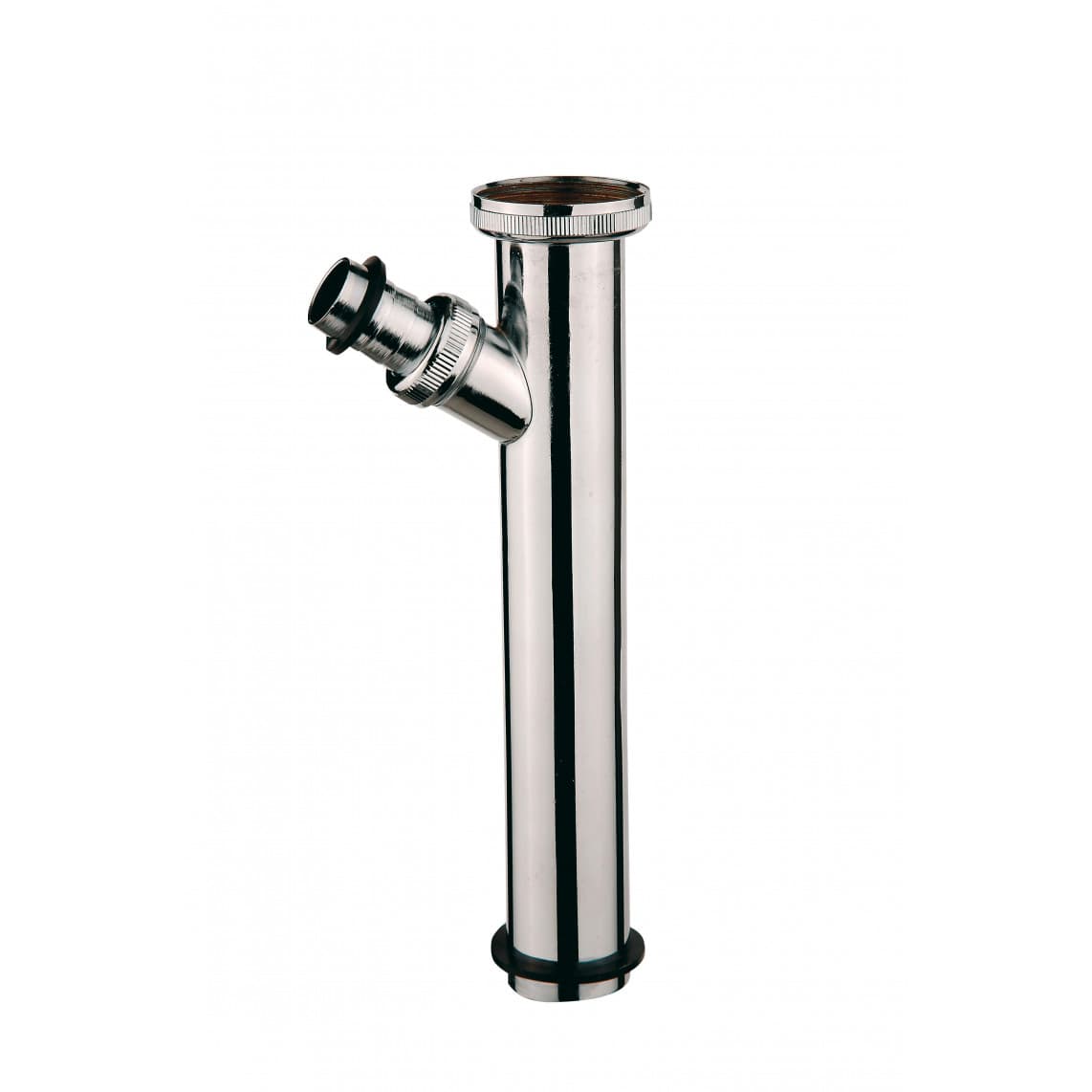 988402118 tube plongeur, chromé, 32 mm x 3/4" T x 200 mm, avec raccord pour appareil de lavage