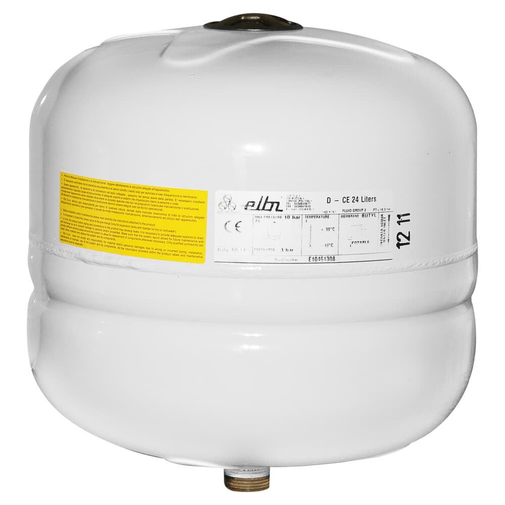 Elbi ERCE vase d'expansion installations chauffage 24L D270 3/4" membrane