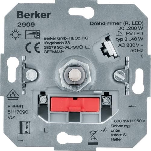 Variateur rotatif (R, Led)