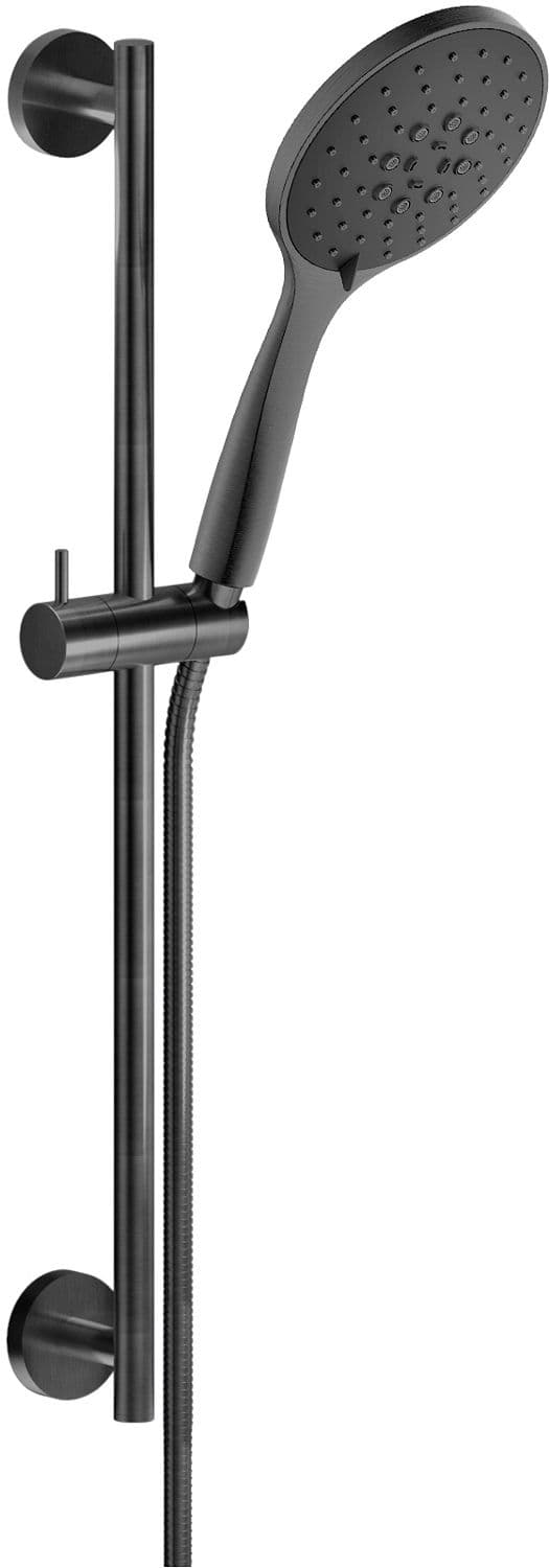 SET DE DOUCHE AVEC DOUCHETTE 3-JET NOBILI 610MM GRAPHITE BROSSÉ