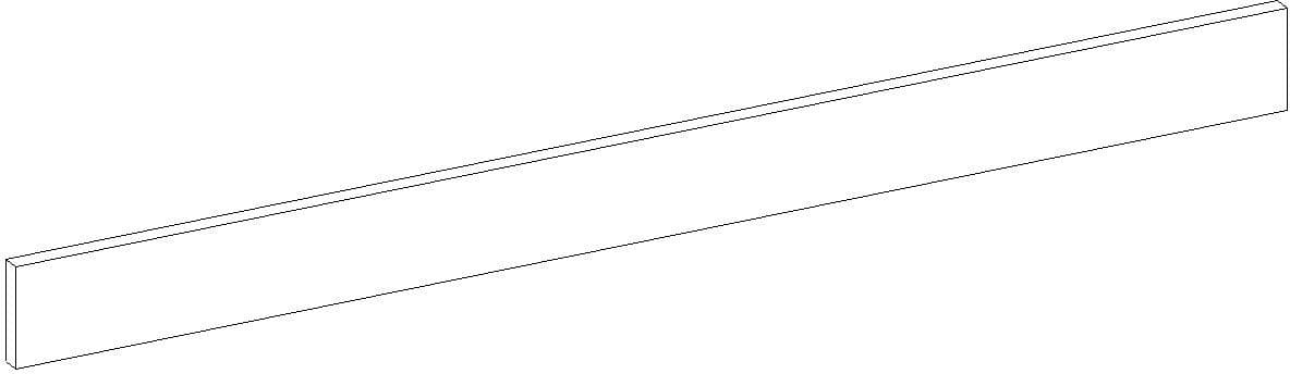 ARRIERE AUGMENTE TIROIR SUPERIEUR MOLTO 120CM ANTHRACITE