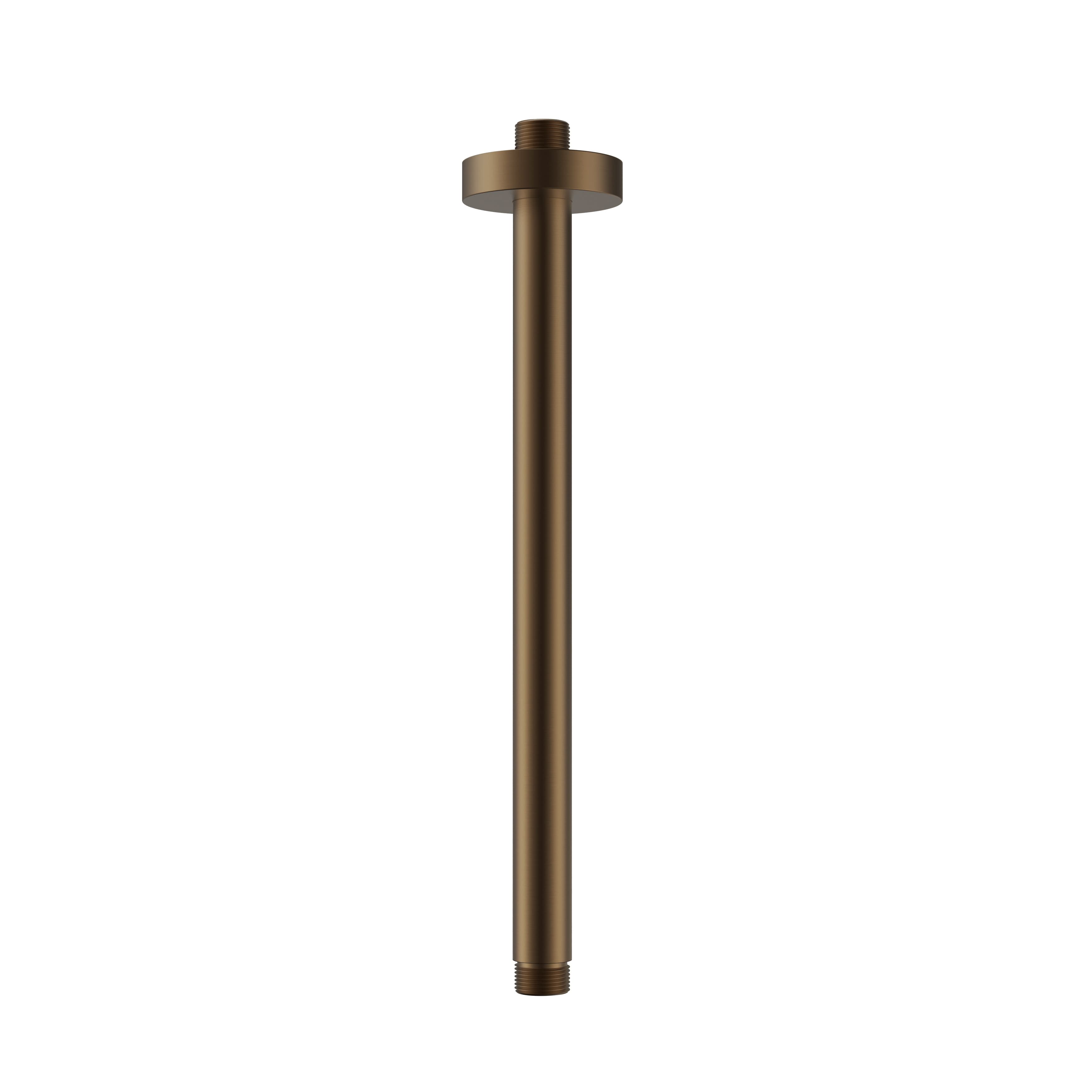 UNIFORMA BRAS DE DOUCHE – FIXATION PLAFOND – 30 CM – BRUN BRONZÉ (PVD)