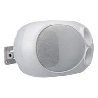 E4T W, haut-parleur apparent 2 voies, 100V / 20W / 16Ohm, Blanc