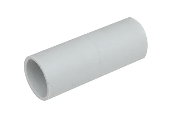 Manchon 32mm pour tube rigide en PVC - Gris clair Ral 7035