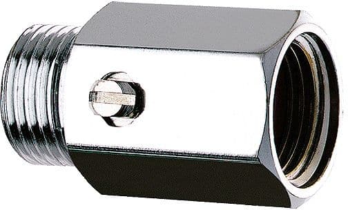 RACCORD STOP DROIT NICKELE MF1/2" L.35