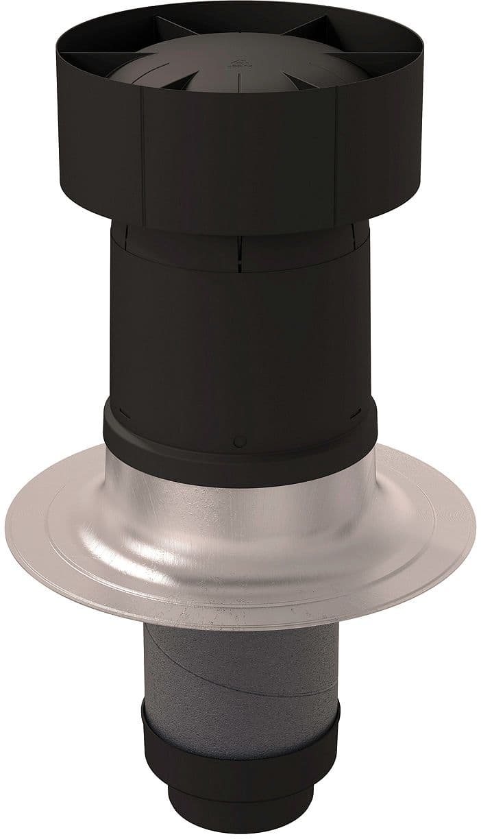 PASSAGE DE TOIT ISOLE POUR D-VENTILATION 200/180 TOIT PLAT VENTUS UBBINK