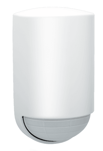 Détecteur de mouvement, 230 V, 16 m, 180°, IP54, pour montage en saillie, couleur blanc