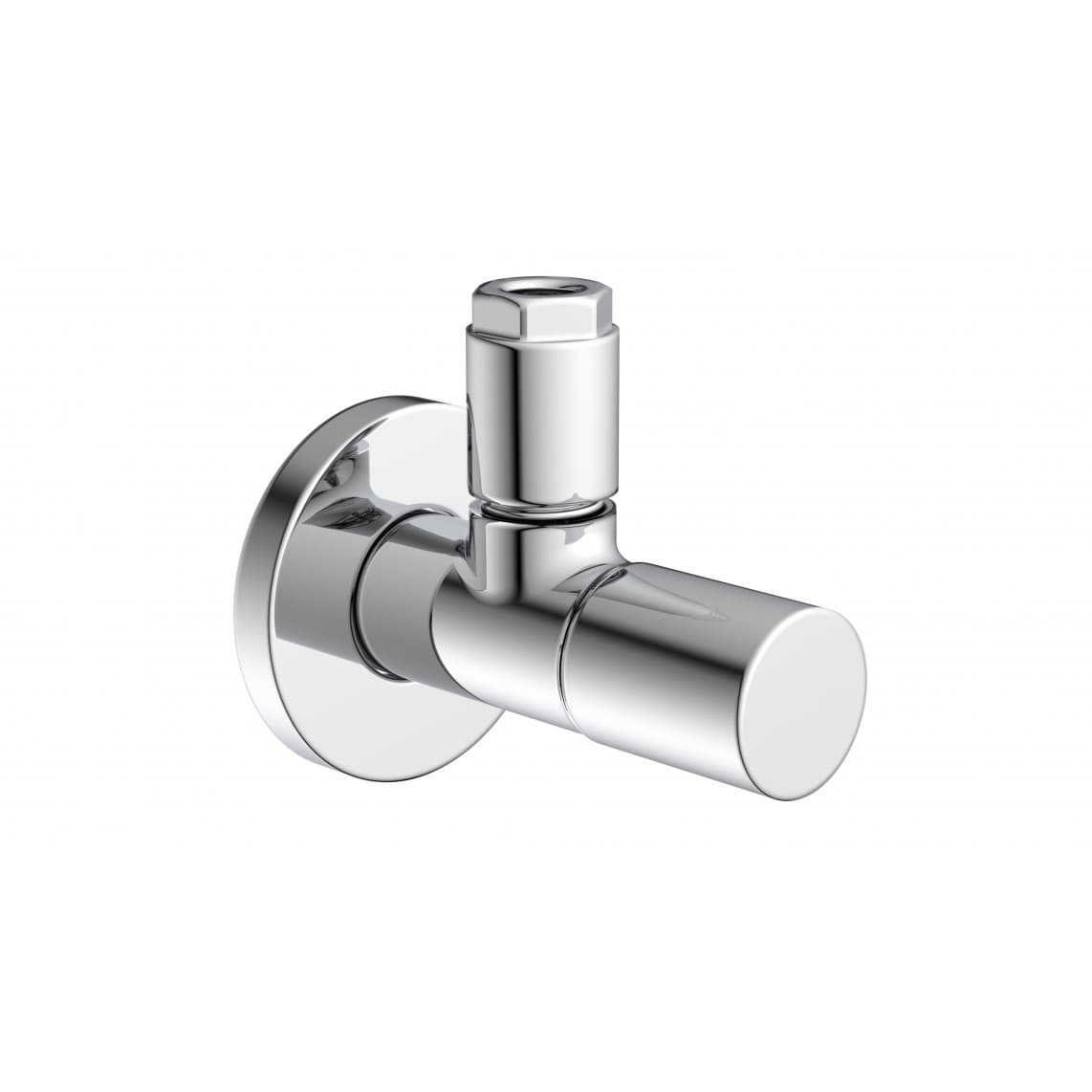 98625820 DEV-1WK robinet d'équerre, 1/2" M x 10 mmQ, avec rosace