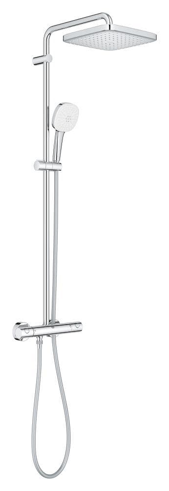 Grohe Tempesta Cube 250 système de douche avec mitigeur mural chromé