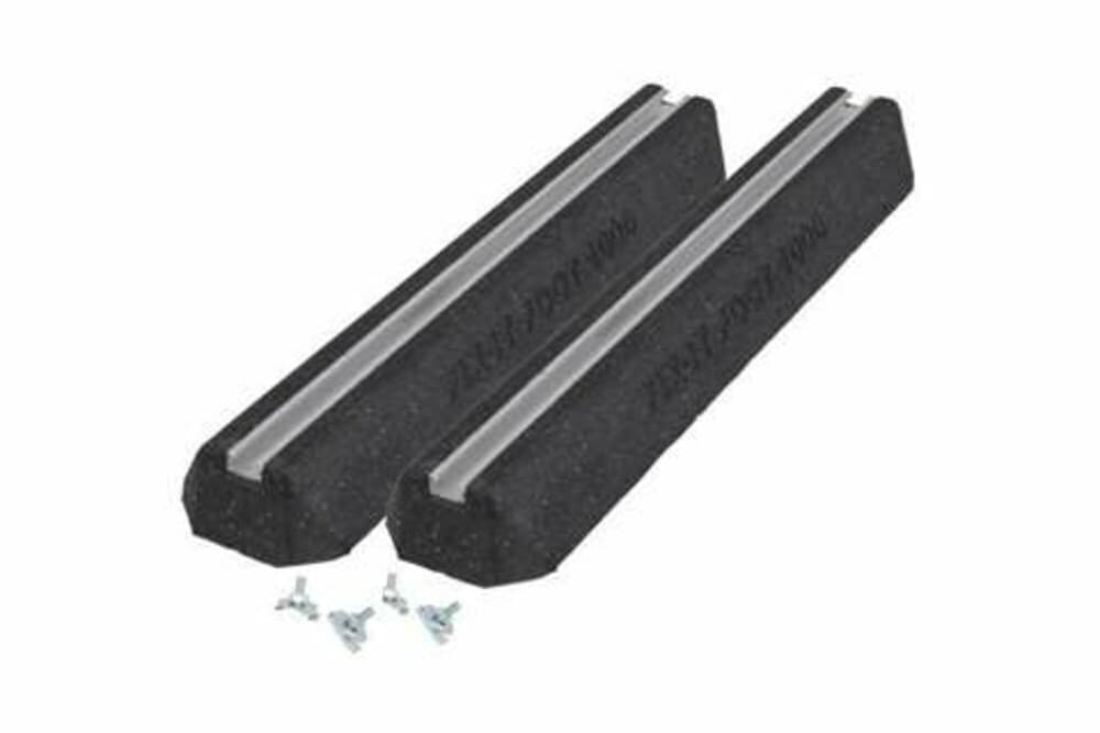 Fix-it Foot 2 socles de 1000x180x95mm et 4 pièces d'écrous à insérer M10x30mm