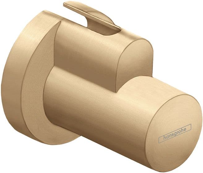ROBINET EQUERRE CAPUCHON HANSGROHE BRUSHED BRONZE