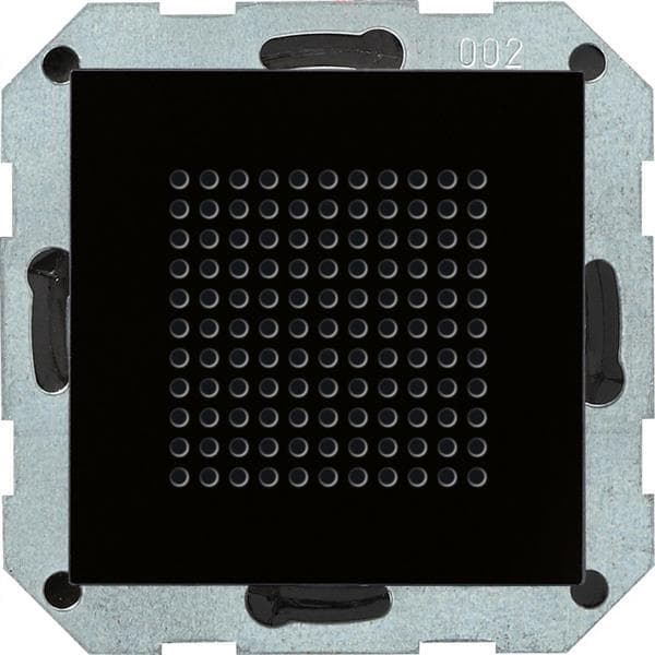 haut-parleurs pour radio encastrée aspect verre Noir System 55 - haut-parleurs pour le raccordement