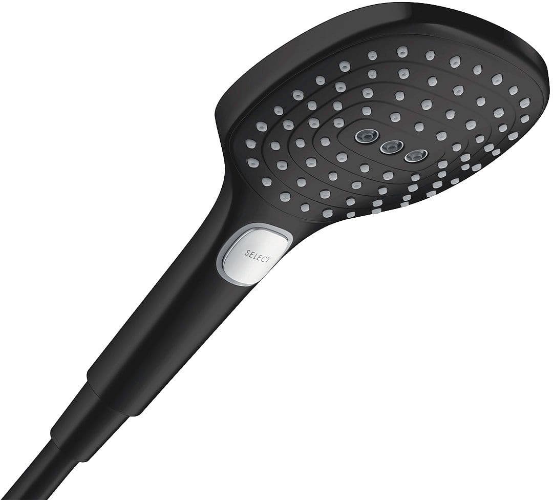 DOUCHE A MAIN RAINDANCE SELECT E120 3JET HG NOIR MAT