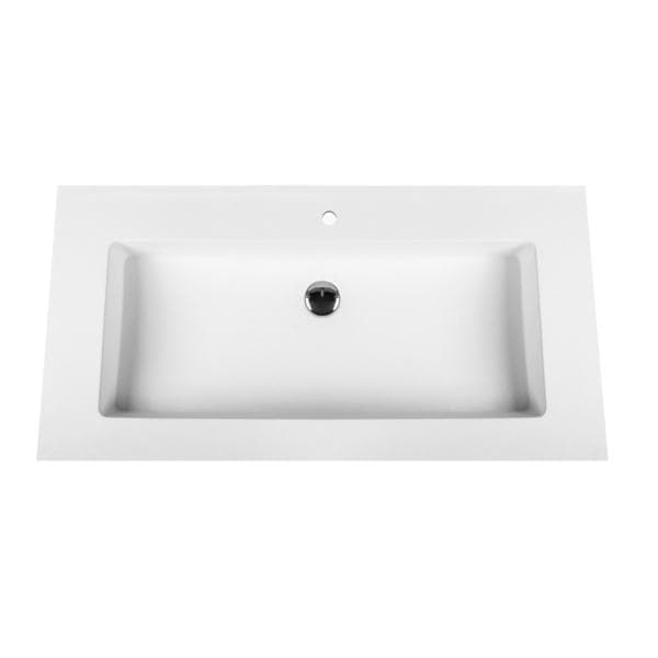 ALONI SOLID SURFACE LAVABO (60CM) - BLANC