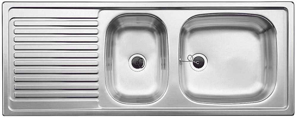Blanco Top EZS 11x4 évier encastrer 1,5 bacs égouttoir 1100x435mm réversible