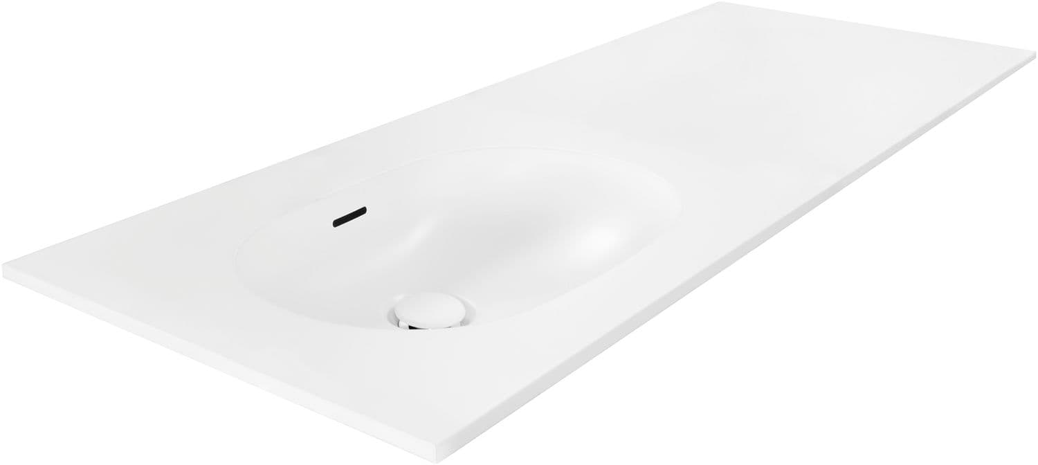 TABLETTE MOLTO/PURO/CRAFT/FOREST 140X50CM 1LAVABO GAUCHE XONYX