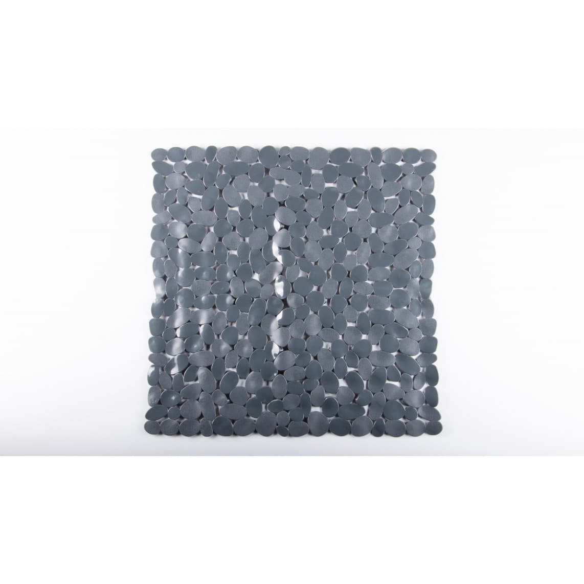 BA0450 tapis de douche motif pierres, Anthracite/gris