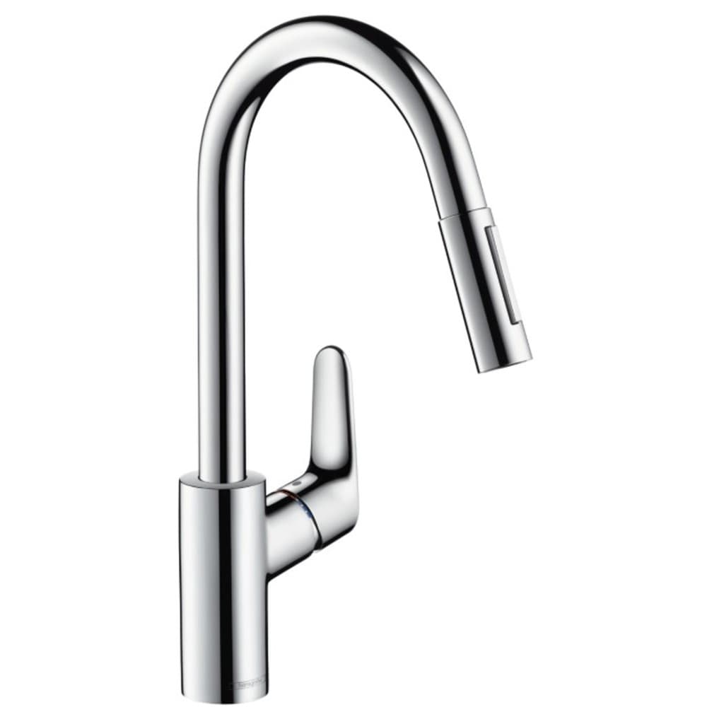 Hansgrohe Focus mitigeur évier poignée verticale MagFit Quick-Connect chromé