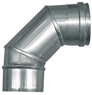 COUDE INOX REZNOR 87° DIAM. 80MM