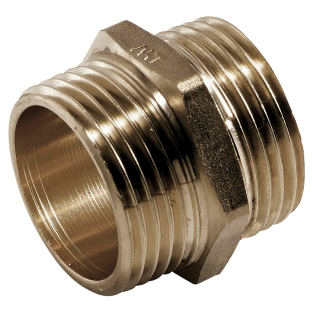 mamelon double laiton 3/8"MM