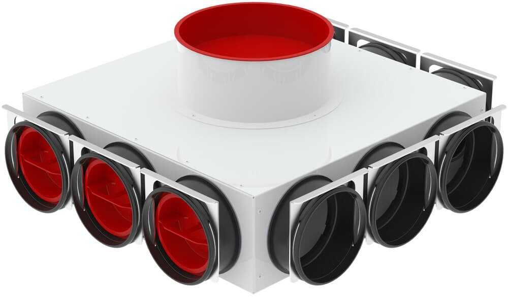 Zehnder ComfoCube CT 350 RLC caisson de distribution avec Rapid Lock Connector
