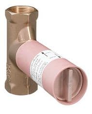 ROBINET D'ARRET A ENCASTRER HG/AXOR 1/2" 52L/MIN