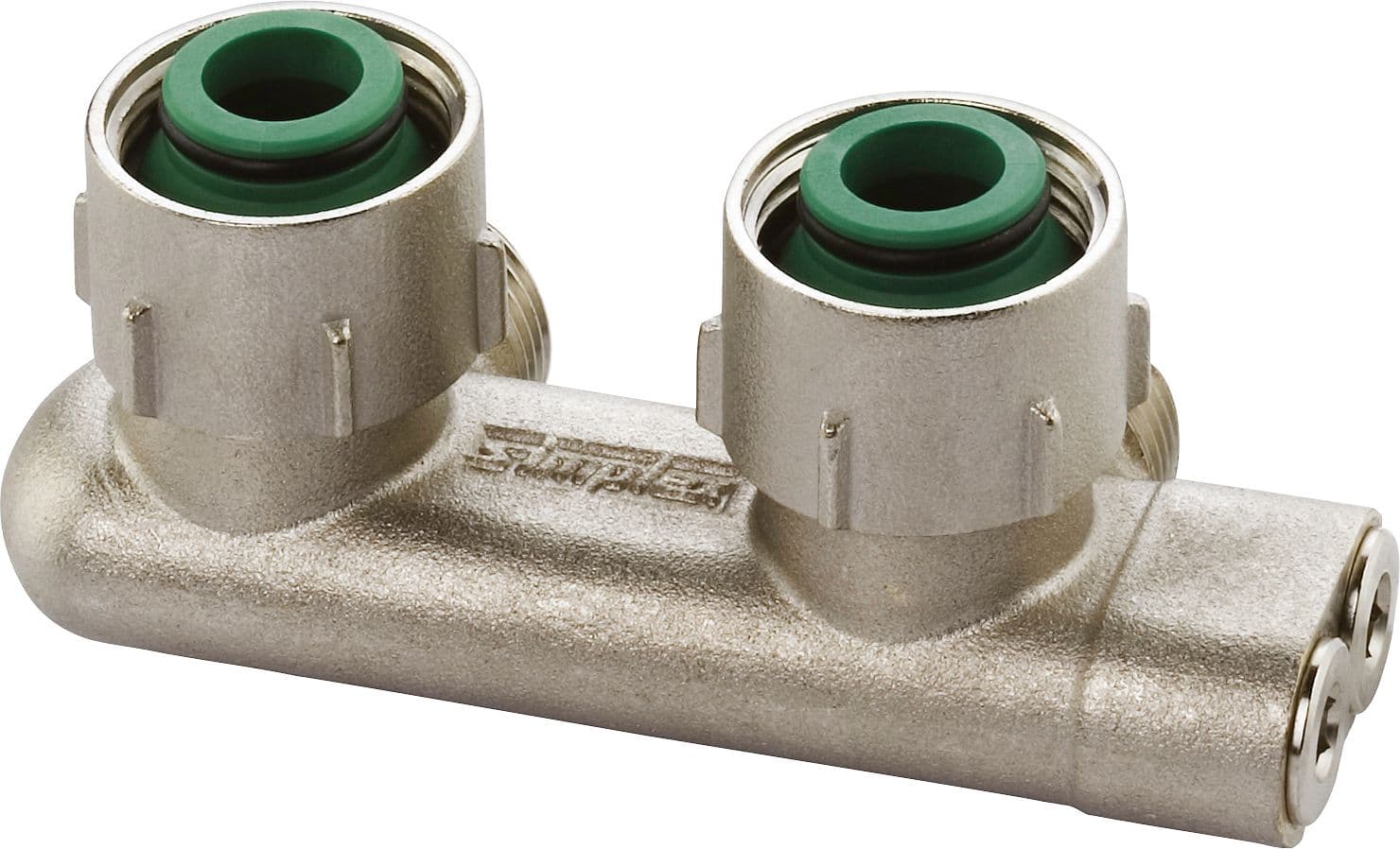 BLOC H INVERSE 2TUBE SIMPLEX EQUERRE 1/2" EK
