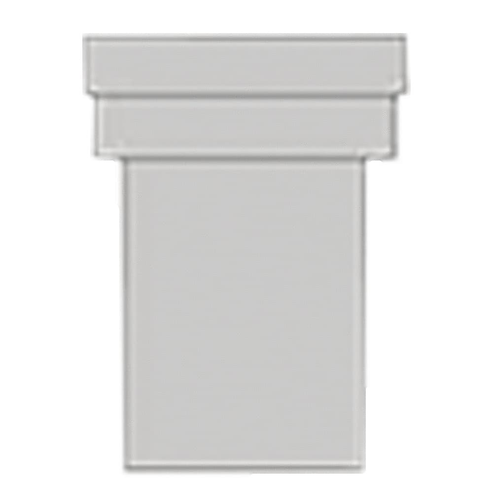 Nicoll manchon WC droit sortie D 100 mm L 160 mm polystyrène blanc
