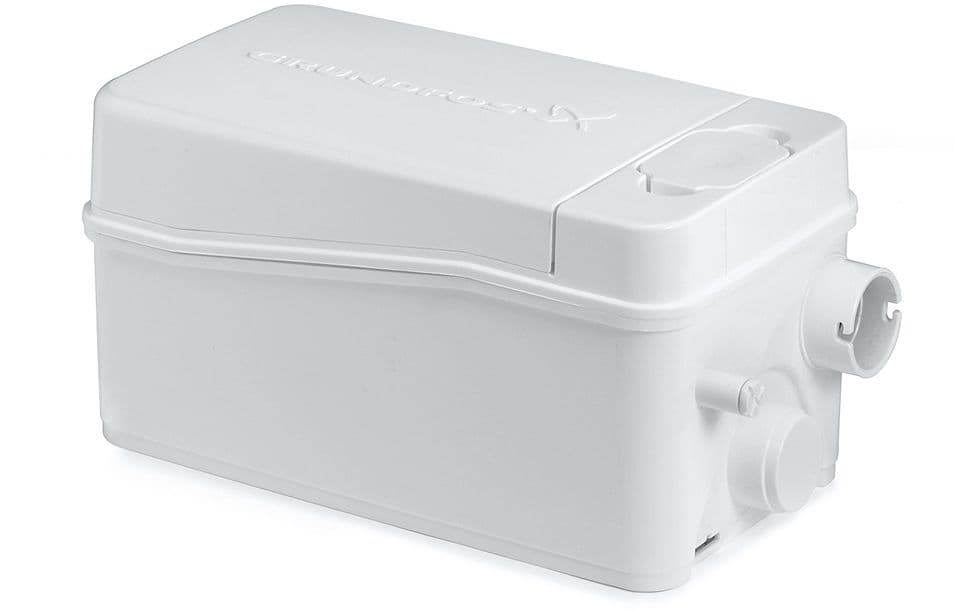 STATION DE RELEVAGE SAN.SOLOLIFT2 D2 GRUNDFOS P.DOUCHE+RACC.SUPPL.(POUR LAVABO OU BIDET)