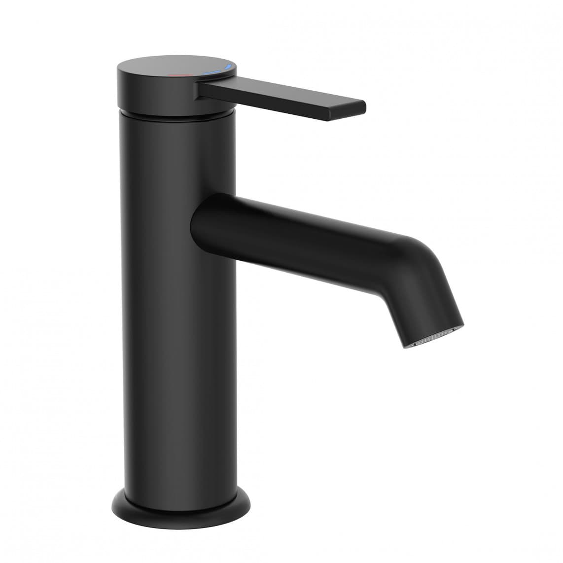33106 LOS ANGELES Mitigeur lavabo, noir mat