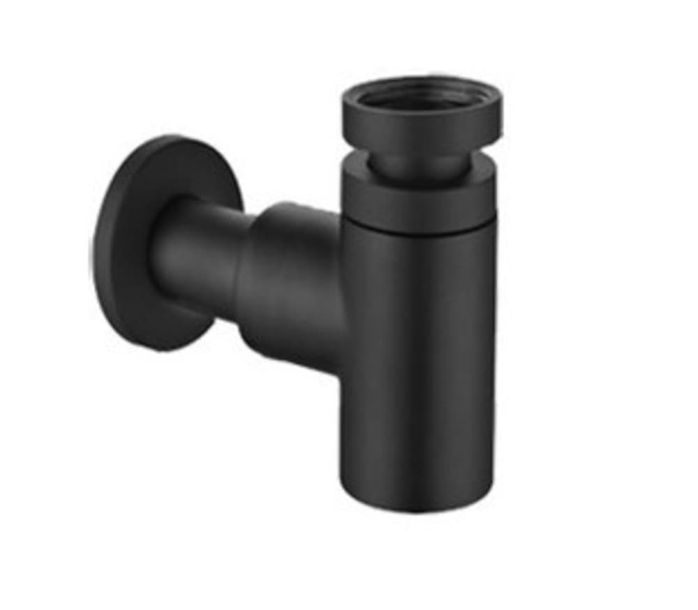 Nero siphon design noir mat