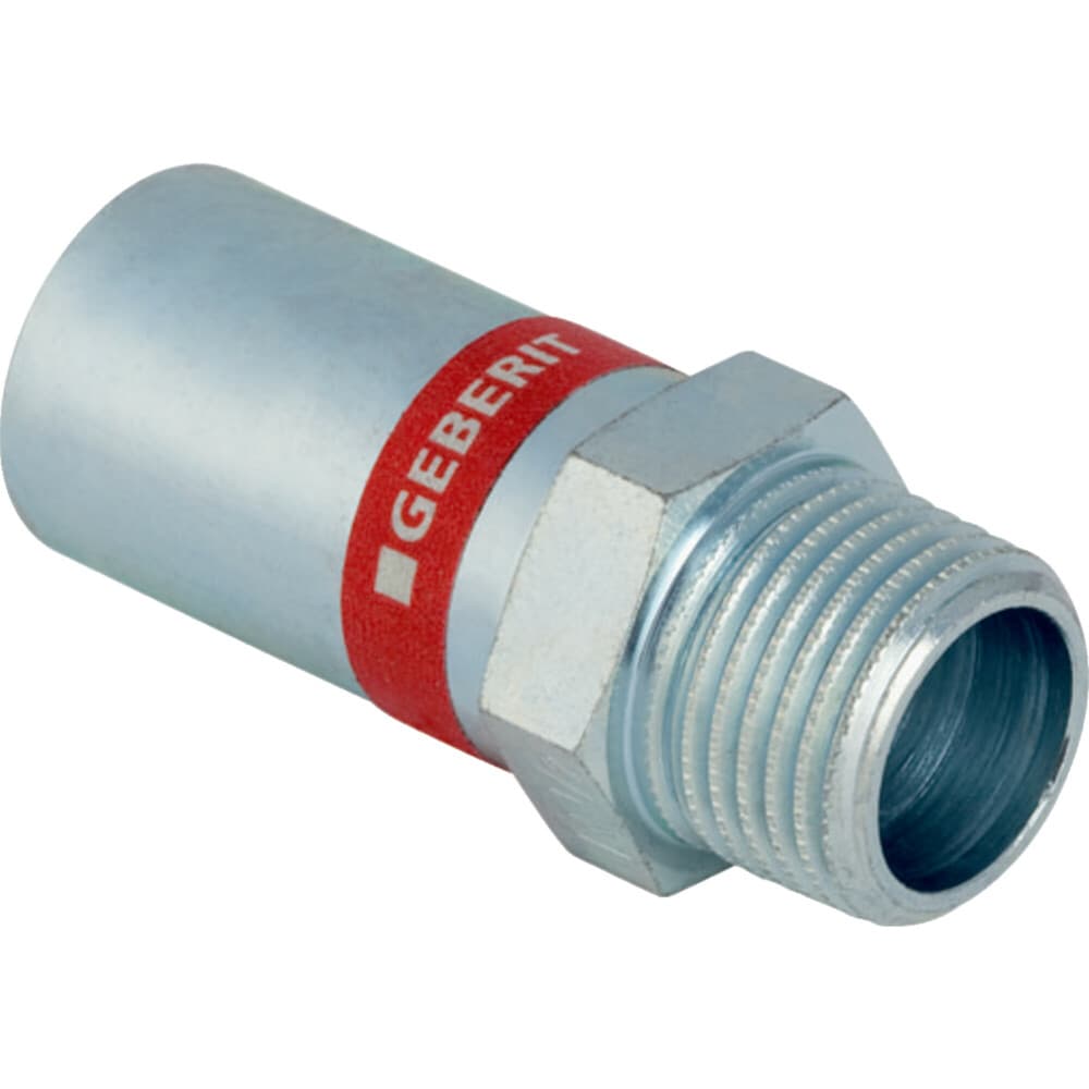 Geberit Mapress acier carbone raccord de transition tube d'emboîtement 22-1/2"M