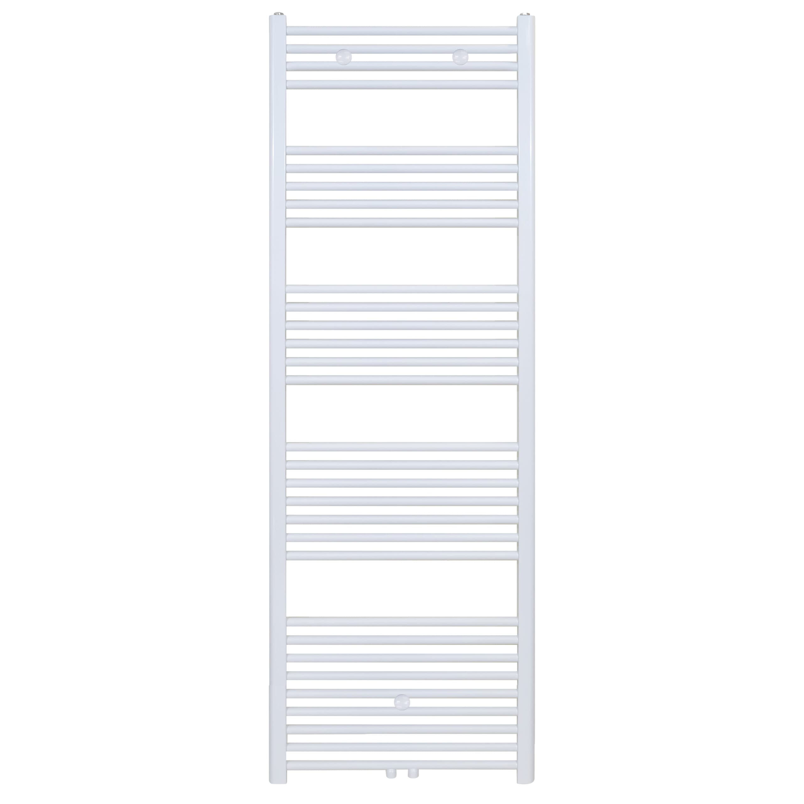BELRAD SÈCHE-SERVIETTES - RACCORDEMENT GAUCHE-DROITE/CENTRAL - 821 WATT - 1800X500CM - BLANC BRILLANT
