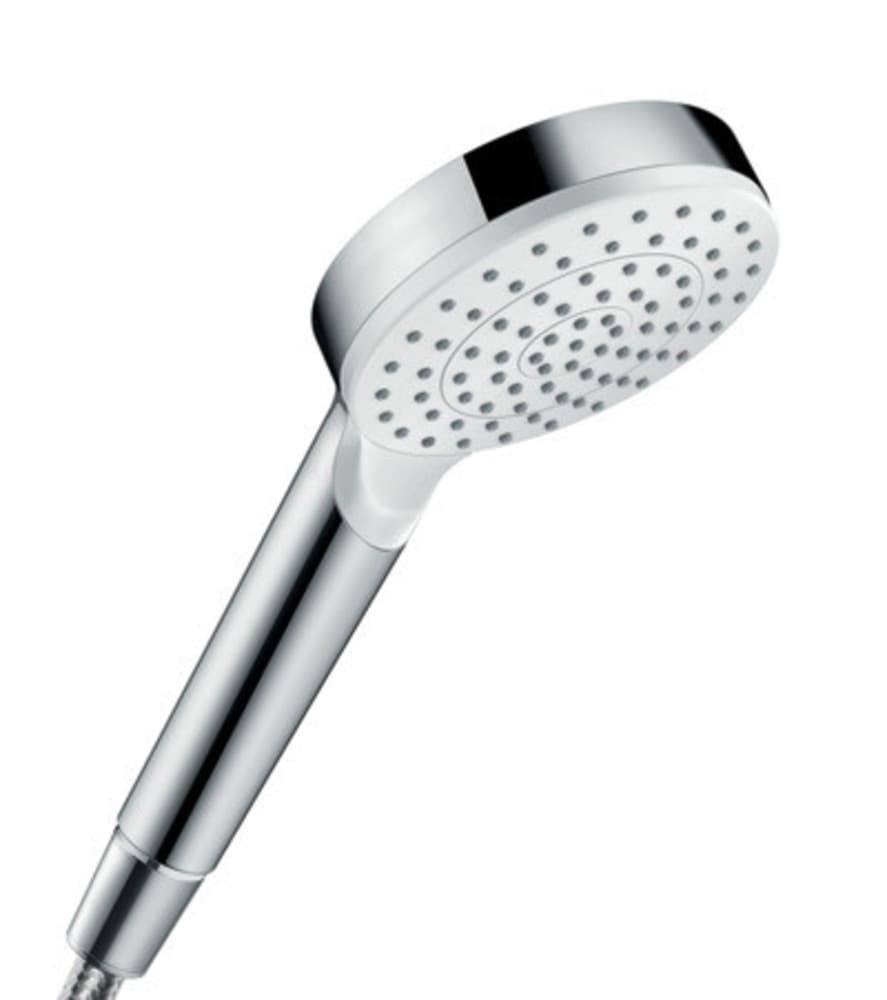 Hansgrohe Crometta EcoSmart douchette à mains D100mm 9l/min blanc/chromé