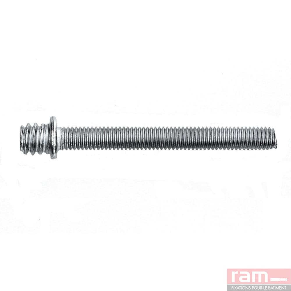 Ram patte à vis acier zingué pour Ramfix 6x36 100pièces