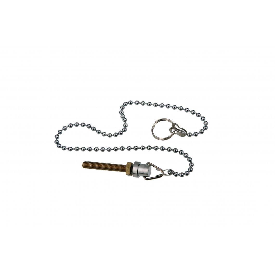 98816114 chaîne pour bouchon de bonde, chromé, 300 mm, avec Vis filetée