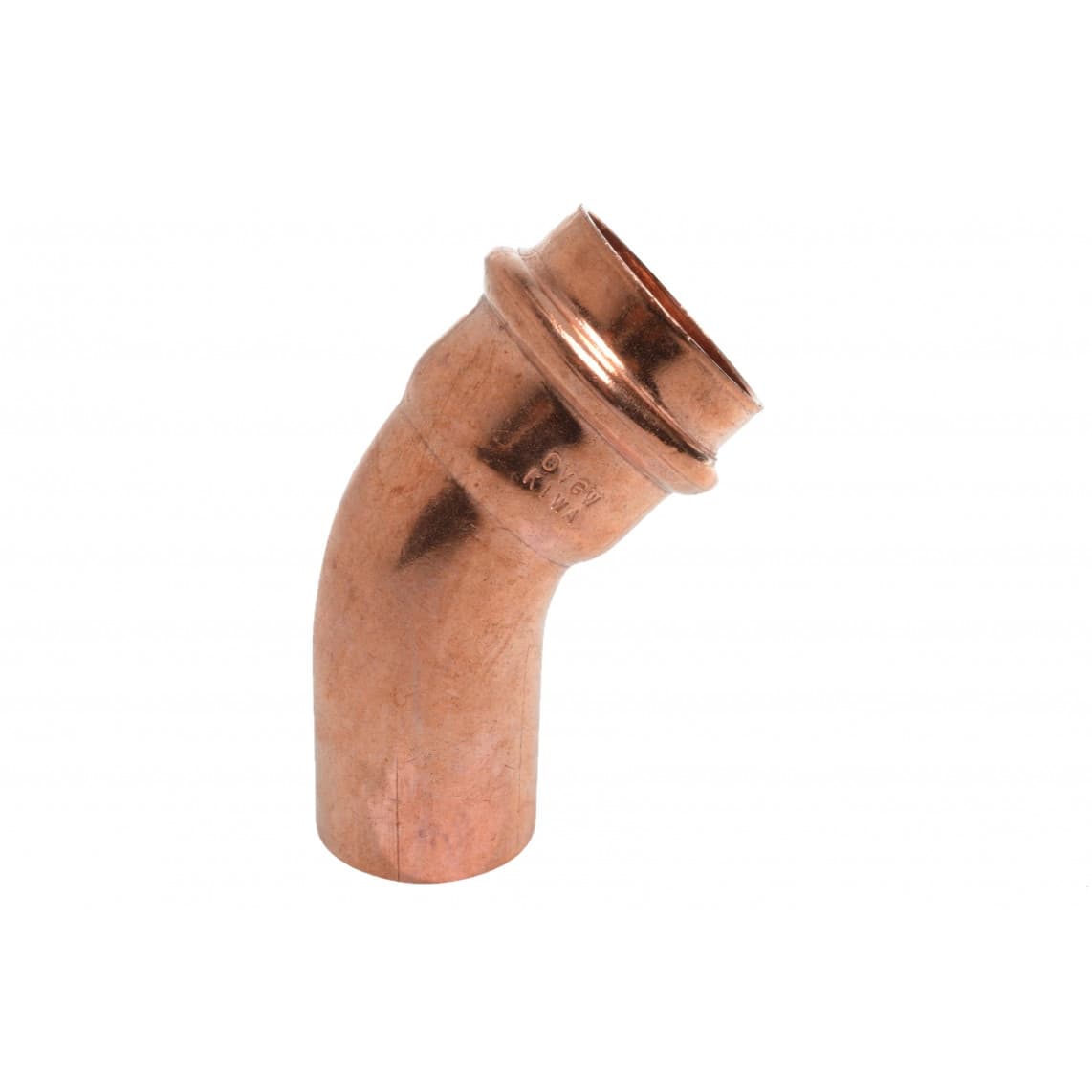 988613554 CU arc 45°, vierge, 28 mm, 1 manchon, (P5040),