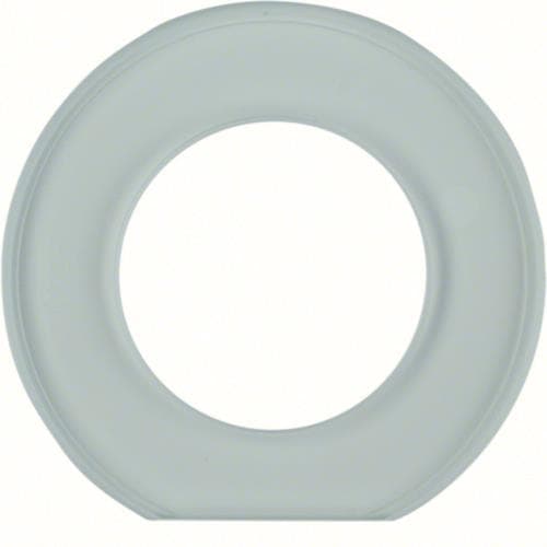 Plaque de recouvrement terminale Berker serie Glas clair