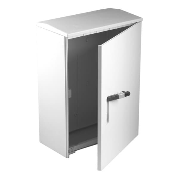 Armoire de trottoir Din 0 830 x 590 x 330mm porte lisse