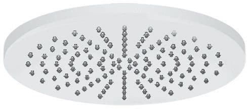DOUCHE DE TETE UNIVERSEL NOBILI 200MM SANS BRAS BLANC MAT